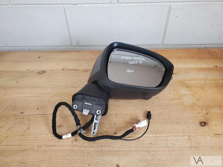 Nissan Qashqai 2021 - 2025 spiegel rechts MET CAMERA €300, Auto-onderdelen, Spiegels, Nissan, Gebruikt, Ophalen of Verzenden