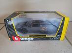 Lamborghini Murcielago SV: Welly 1:24 grijs, Ophalen of Verzenden, Zo goed als nieuw, Burago