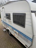 Caravan hobby de luxe tekoop met vast bed, Caravans en Kamperen, Treinzit, Kachel, 1000 - 1250 kg, Particulier