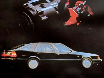Saab 9000 Turbo 16 folder 1984, Ophalen of Verzenden, Zo goed als nieuw, Overige merken