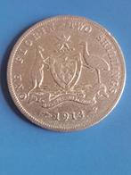 1913 Australie 1 florin en argent Georges V, Timbres & Monnaies, Monnaies | Océanie, Envoi, Monnaie en vrac, Argent