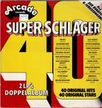2 x Vinyl, LP    -   40 Super-Schlager, Cd's en Dvd's, Vinyl | Overige Vinyl, Ophalen of Verzenden, Overige formaten