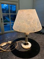 Lamp marmeren onderstel 41cm hoog, Antiek en Kunst, Curiosa en Brocante, Ophalen of Verzenden
