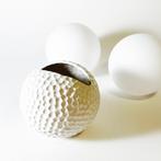 Poterie de vase de balle de golf, Maison & Meubles, Utilisé, Moins de 50 cm, Enlèvement ou Envoi, Blanc