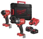 Milwaukee FPP2A3-502X 18V SET (klopboor en schroefmachine), Verzenden, Nieuw