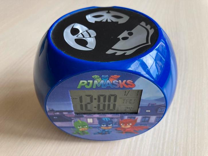Projector wekker PJ Masks, Elektronische apparatuur, Wekkers, Zo goed als nieuw, Ophalen