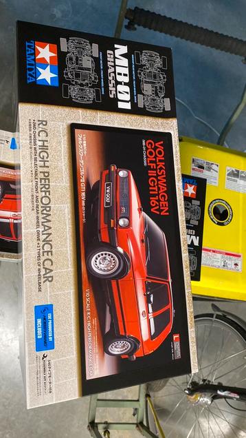Tamiya VW Golf 2 GTI 16V, Hobby & Loisirs créatifs, Neuf, Échelle 1:10, Enlèvement ou Envoi, Voiture on road