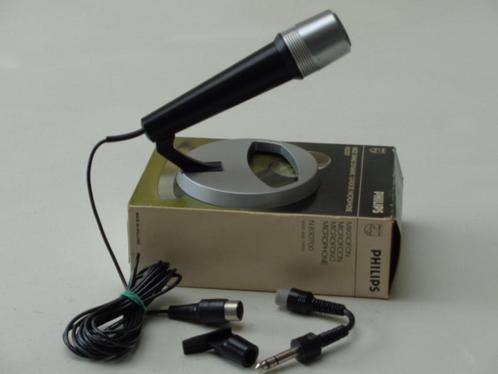 Microphone dynamique PHILIPS Type N 8307, Musique & Instruments, Microphones, Comme neuf, Micro studio, Enlèvement ou Envoi