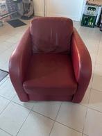 Belle chaise bordeaux, Moins de 75 cm, Comme neuf, Enlèvement, 50 à 75 cm