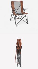 Fauteuil de camping pliant marron, Ophalen, Zo goed als nieuw