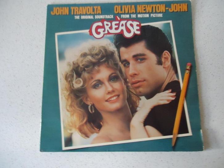 Dubbel LP van "Grease" (The Original Soundtrack), Cd's en Dvd's, Vinyl | Filmmuziek en Soundtracks, Zo goed als nieuw, 12 inch