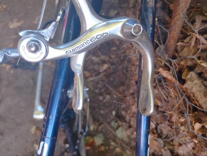 Onderdelen Shimano 600 retro koersfiets Gent 50€ alles, Fietsen en Brommers, Fietsen | Racefietsen, Zo goed als nieuw, Ophalen