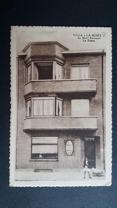 Le Zoute ( Knokke Knocke ) Villa La Rosée du Mont Kemmel, Verzamelen, Postkaarten | België, Ongelopen, West-Vlaanderen, 1920 tot 1940