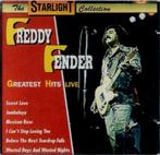 cd   -   Freddy Fender   – Greatest Hits Live, Enlèvement ou Envoi
