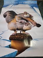 cinema affiche walt disney  ice age, Ophalen, Overige figuren, Zo goed als nieuw, Plaatje of Poster