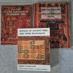 Pre Columbiaans textiel, ancient Peru boeken, Enlèvement ou Envoi