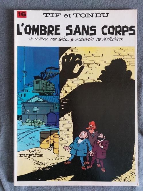 Tif et Tondu T.16 L'ombre sans corps - Réédition (1983) - Bo, Boeken, Stripverhalen, Gelezen, Eén stripboek, Ophalen of Verzenden