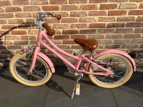 Bobbin 16 inch meisjesfiets, Fietsen en Brommers, Fietsen | Meisjes, Zo goed als nieuw, 16 inch, Ophalen