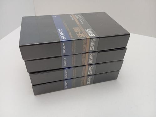 4 cassettes vidéo de diffusion neuves VHS Sony MQSE-180, CD & DVD, VHS | Film, Neuf, dans son emballage, Enlèvement ou Envoi