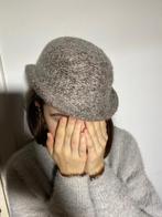Chapeau melon gris en laine, Autre, Enlèvement, Comme neuf, Chapeau