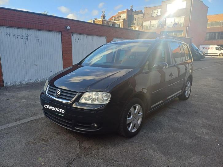 Vw Touran 1.6 essence Automatique, Auto's, Volkswagen, Particulier, Touran, ABS, Airbags, Airconditioning, Boordcomputer, Centrale vergrendeling