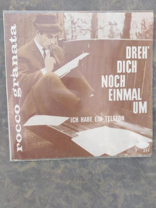 ROCCO GRANATA: "Dreh'Dich noch Einmal um" (In 't Duits!), Cd's en Dvd's, Vinyl Singles, Zo goed als nieuw, Single, Pop, 7 inch