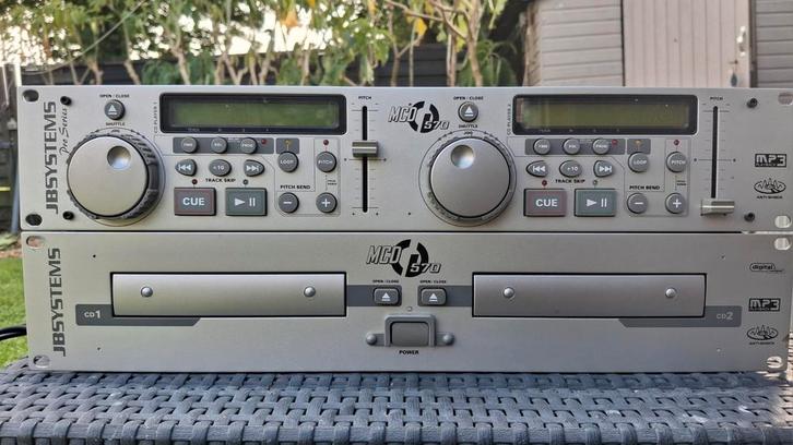 JB Systems MCD 570 dubbele CD/MP3-speler, Audio, Tv en Foto, Professionele apparaten, Zo goed als nieuw, Audio, Ophalen