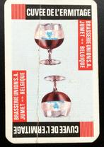 bier brouwerij Union Jumet  losse speelkaart 1, Collections, Enlèvement ou Envoi, Utilisé, Carte(s) à jouer