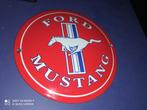 Geëmailleerde plaat van Ford Mustang, Verzamelen, Ophalen of Verzenden, Zo goed als nieuw