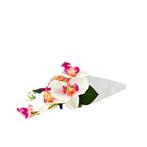 Kunstbloemstuk orchideetak roos gypsoville, Ophalen, Nieuw, Binnen