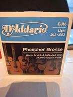 Jeu de cordes Folk D'addario EJ16 Phosphore Bronze Tirant Li, Musique & Instruments, Instruments | Accessoires, Enlèvement ou Envoi