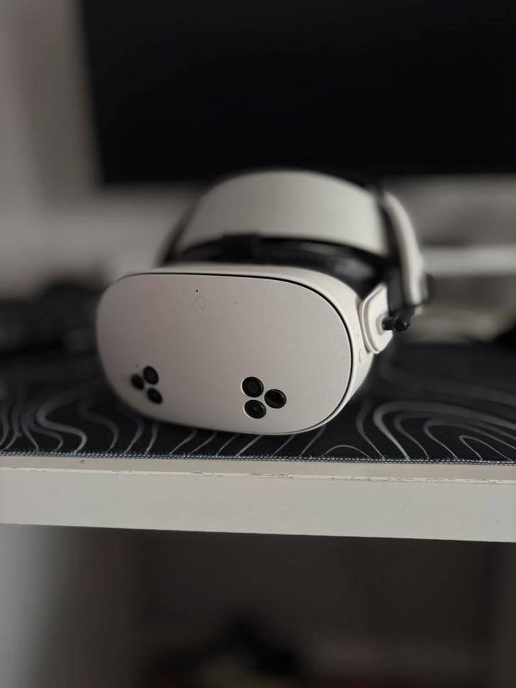 QUEST 3S + BOBOVR M3 PRO + BATTERIJ + CUSTOM INTERFACE, Games en Spelcomputers, Virtual Reality, Zo goed als nieuw, Overige platformen