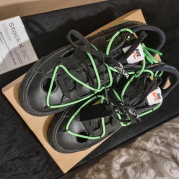 Nike Off White Blazer Electro Green, Enlèvement, Porté