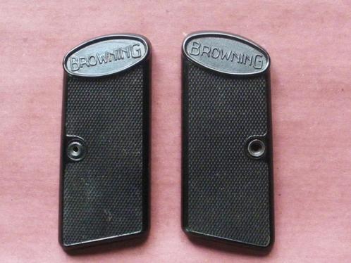 Plaquettes homogènes pour le pistolet automatique Browning, Verzamelen, Militaria | Algemeen, Overige soorten, Overige typen, Verzenden