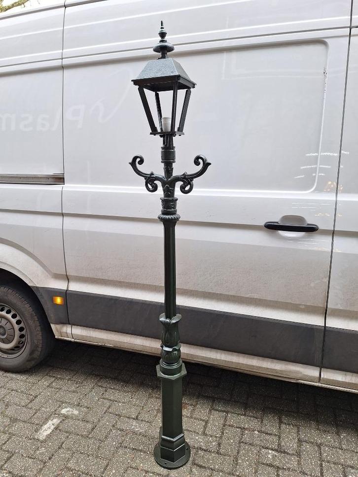 diverse zware gietijzeren lantaarnpaal nieuw, Tuin en Terras, Buitenverlichting, Nieuw, Overige typen, IJzer, Ophalen of Verzenden