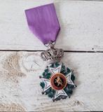 Medaille Leopoldsorde Eéntalig, Verzamelen, Ophalen of Verzenden, Landmacht, Lintje, Medaille of Wings