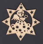 Sujets en bois découpé au laser au choix - Déco Scrapbooking, Ophalen, Zo goed als nieuw, Versiering