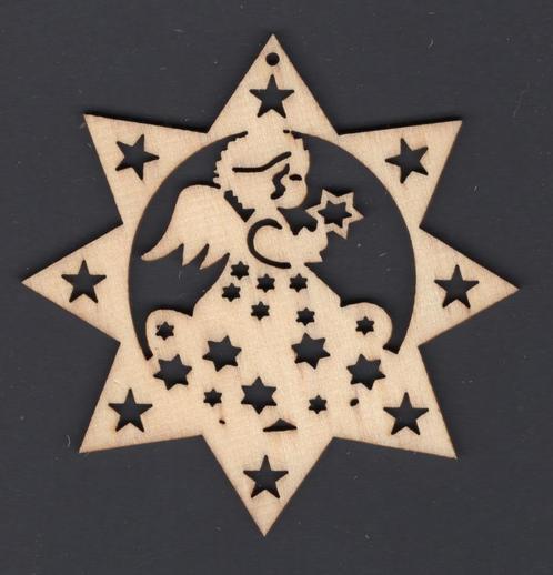 Sujets en bois découpé au laser au choix - Déco Scrapbooking, Hobby en Vrije tijd, Feestartikelen, Zo goed als nieuw, Versiering