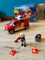Voiture de commandement des pompiers série Playmobil City Ac, Enfants & Bébés, Jouets | Playmobil, Comme neuf, Ensemble complet