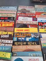 A vendre 1 lot de 100 DISQUES VINYLES 45 TOURS, CD & DVD, Enlèvement, Utilisé, Autres genres, Single
