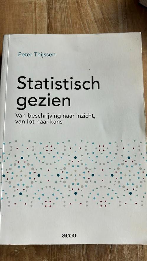 Peter Thijssen - Statistisch gezien, Boeken, Wetenschap, Zo goed als nieuw, Ophalen