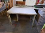 metalen  bureau werktafel, Huis en Inrichting, Ophalen, Bureau