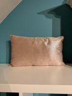 Kussen glitter & velvet, Enlèvement, Comme neuf, Rose, Rectangulaire