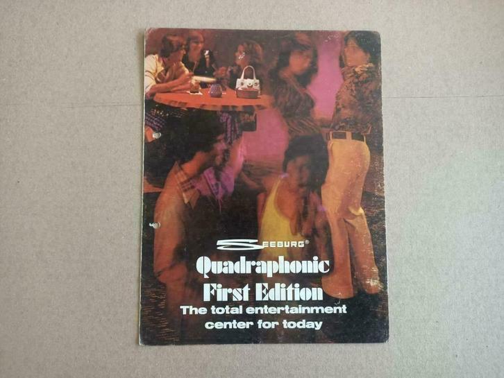 Folder: Seeburg Quadraphonic (1974) jukebox, Verzamelen, Automaten | Jukeboxen, Seeburg, Verzenden