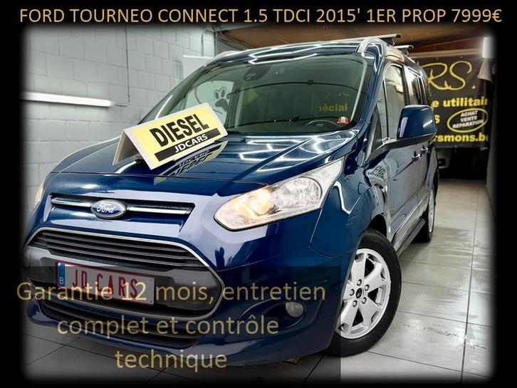 FORD TOURNEO CONNECT 1.5 TDCI ‼️GARANTIE 1 AN CTOK‼️, Auto's, Ford, Bedrijf, Te koop, Tourneo Connect, ABS, Airbags, Airconditioning