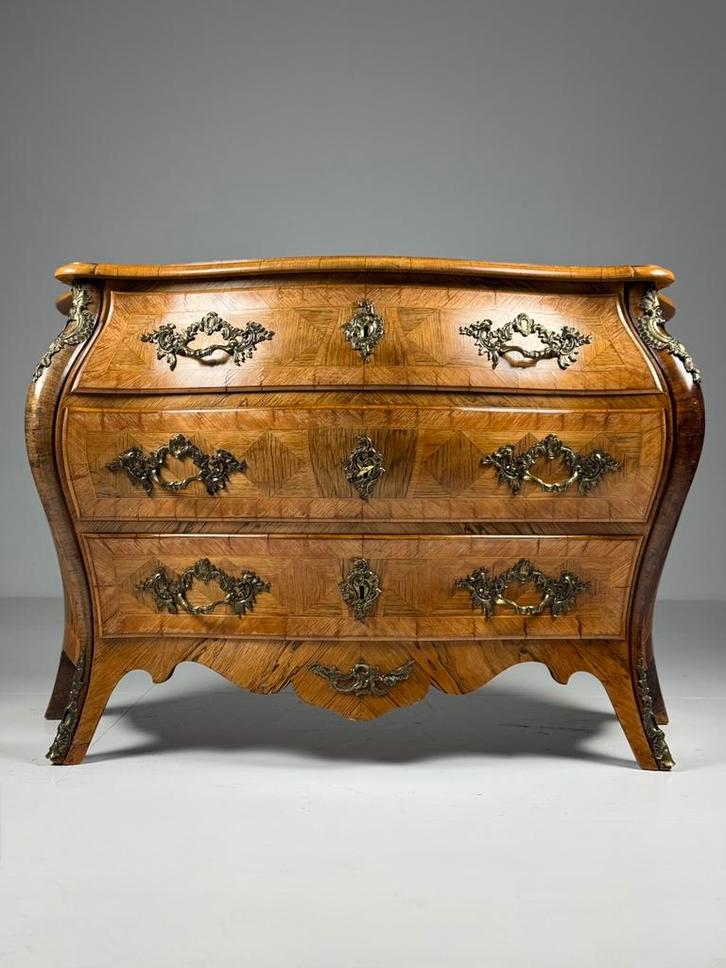 Zweedse Commode 18e eeuw Marquetry, Kinderen en Baby's, Kinderkamer | Commodes en Kasten, Zo goed als nieuw, Ophalen
