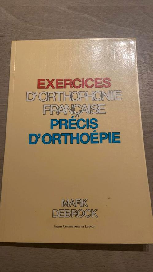 Uitspraaktraining Frans: Exercices d’orthophonie française, Boeken, Taal | Frans, Zo goed als nieuw, Non-fictie, Ophalen