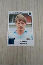 Panini sticker football 85 nummer 91 Johan Renier, Ophalen of Verzenden, Zo goed als nieuw, Sport