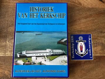 Historiek van het Kerkschip (Antwerpen) + sticker 📘