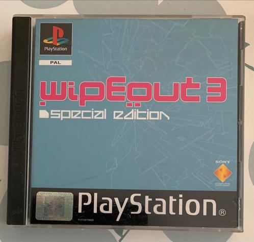 PS1 game: Wipeout 3 special edition (enkel ophalen), Games en Spelcomputers, Games | Sony PlayStation 1, Gebruikt, Ophalen